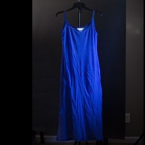 Vintage Express mesh maxi dress
